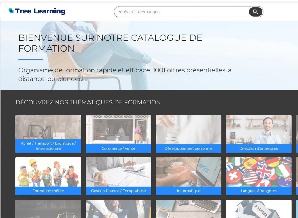 catalogue de formations